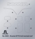 Italeri 1/24 Scania 770 S V8 White Cab thumbnail