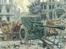 Italeri 1/72 Russian ZIS 3 AT Gun w/Servants No 6097 thumbnail