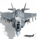 Academy 1/72 USMC F-35B VMFA-121 Green Knights thumbnail