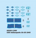 Trumpeter 1/350 USS Indianapolis CA-35 1945 thumbnail