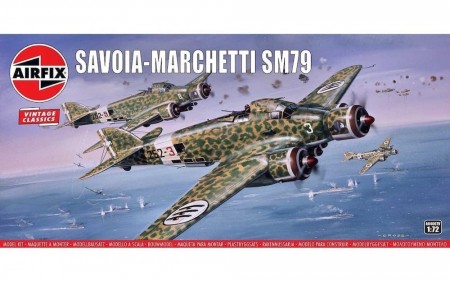 Airfix 1/72 Savioa-Marchetti SM79 Vintage Classics