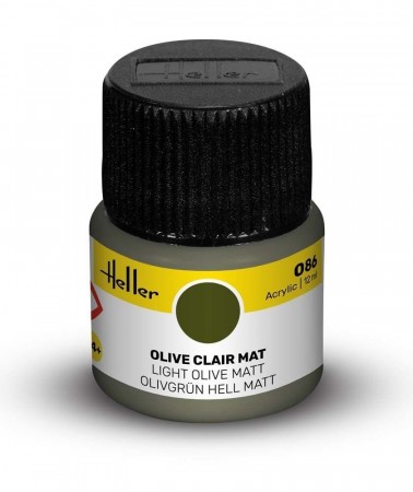 Heller Akryl No 86 Light Olive - Matt 12ml