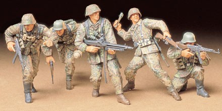 Tamiya 1/35 WWII German Front-Line Infantrymen