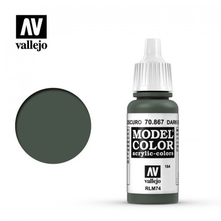 Vallejo Model Color Dark Blue Grey 17ml (70.867)