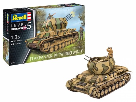 Revell 1/35 Flakpanzer IV Wirbelwind 2cm Flak 38