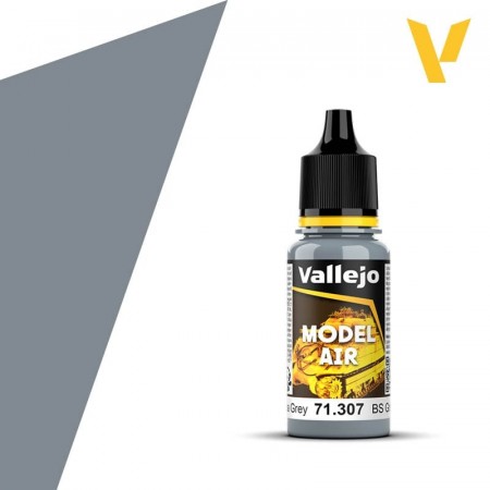 Vallejo Model Air BS Medium Sea Grey 18ml (71.307)