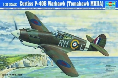 Trumpeter 1/32 Curtiss P-40B Warhawk (Tomahawk MKIIA)