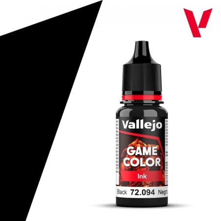 Vallejo Game Color Black Ink 18ml (72.094)