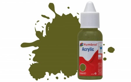 Humbrol Akryl No 150 Forest Green - Matt 14 Dropper Bottle