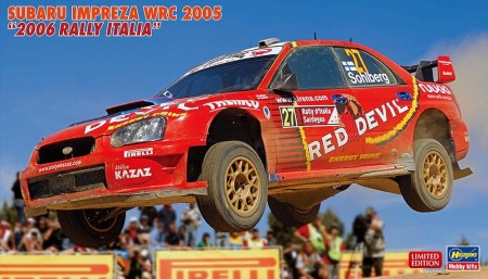 Hasegawa 1/24 Subaru Impreza WRC 2005 - 2006 Rally Italia