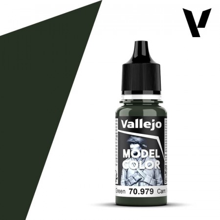 Vallejo Model Color German Camouflage Dark Green 18ml (70.979)