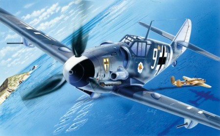 Italeri 1/72 Messerschmitt BF-109 G-6