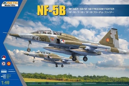 Kinetics Model Kits 1/48 NF-5B Freedom Fighter (norsk utgave)