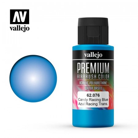 Vallejo Premium Color Candy Racing Blue 60ml (62.076)