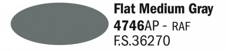 Italeri Flat Medium Gray 20ml