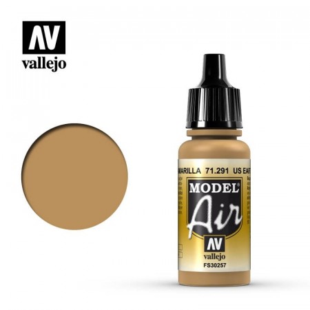 Vallejo Model Air US Earth Yellow 17ml (71.291)