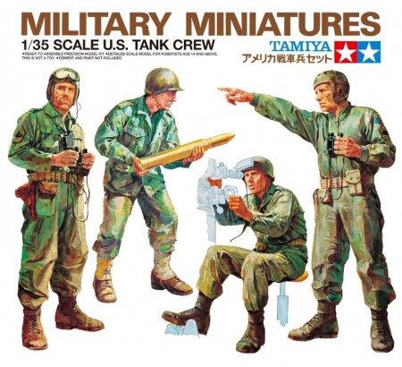 Tamiya 1/35 WWII U.S. Tank Crew
