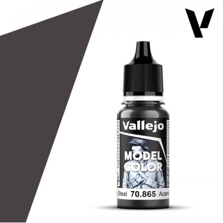 Vallejo Model Color Oily Steel 18ml (70.865)