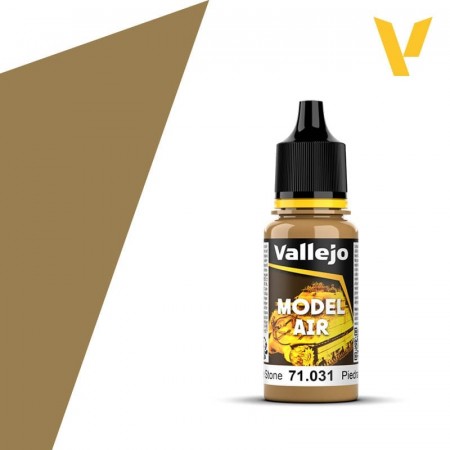 Vallejo Model Air Middle Stone 18ml (71.031)