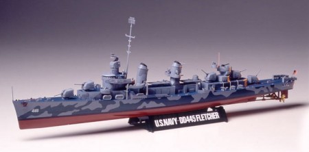 Tamiya 1/350 US Navy DD-445 Fletcher Class