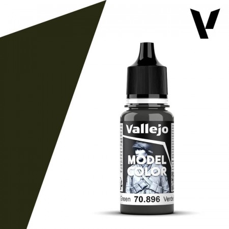Vallejo Model Color German Camouflage Extra Dark Green 18ml (70.896)