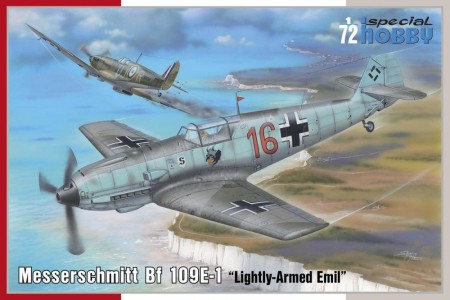 Special Hobby 1/72 Messerschmitt Bf 109E-1 Lightly-Armed Emil