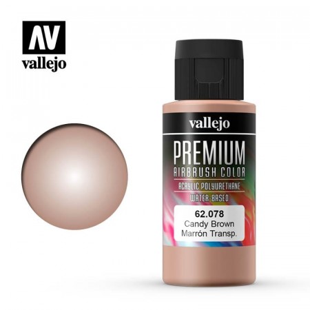 Vallejo Premium Candy Brown 60ml (62.078)