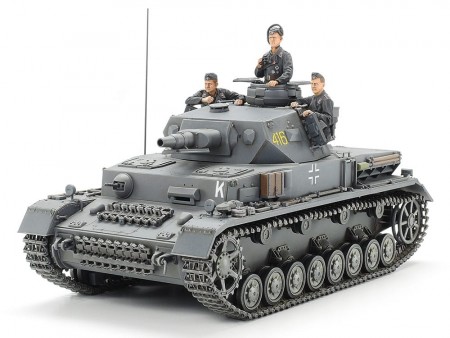 Tamiya 1/35 German Tank Panzerkampfwagen IV Ausf.F