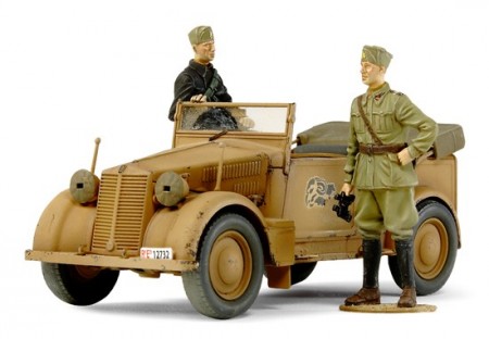 Tamiya 1/35 508CM Coloniale Staff Car Italian - German