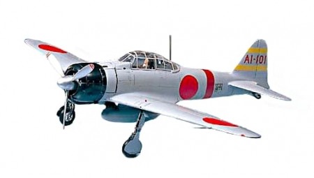 Tamiya 1/48 Mitsubishi A6M2 Zero Fighter (Zeke)