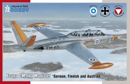 Special Hobby 1/72 Fouga CM.170 Magister "German, Finnish and Austrian"