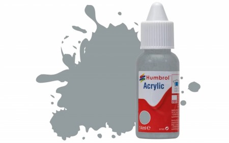 Humbrol Akryl No 167 Barley/Camouflage Grey - Matt 14ml Dropper Bottle