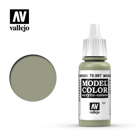 Vallejo Model Color Medium Grey 17ml (70.987)