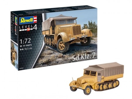 Revell 1/72 German Sd.Kfz.7 Late Production