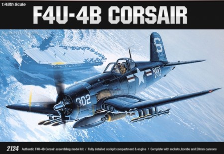 Academy 1/48 F4U-4B Corsair Korean War