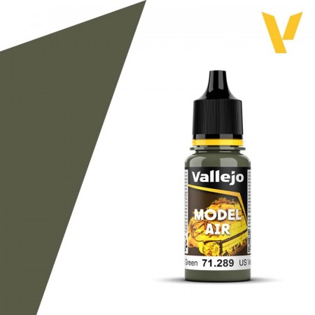 Vallejo Model Air US Dark Green 18ml (71.289)