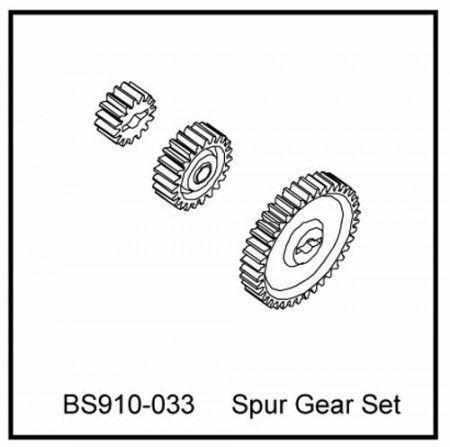 910-033 BSD Spur Gear Set