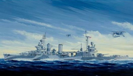 Trumpeter 1/350 USS San Francisco CA-38 1944