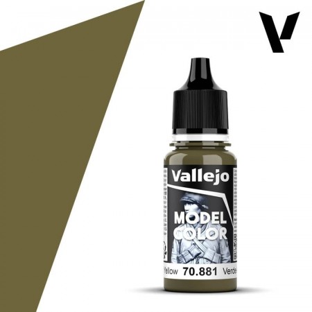 Vallejo Model Color Green Yellow 18ml (70.881)
