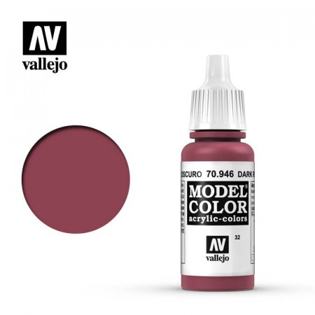Vallejo Model Color Dark Red 17ml (70.946)