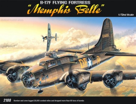 Academy 1/72 B-17F Flying Fortress Memphis Belle