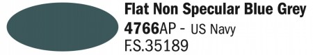 Italeri Flat Non Specular Blue Gray 20ml