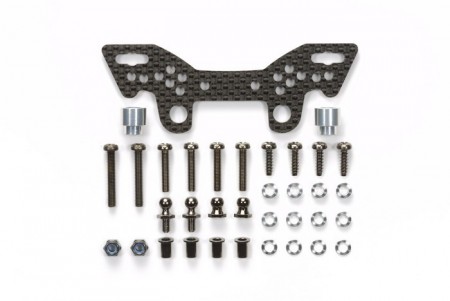 54640 Tamiya TT-02 Carbon Damper Stay (Rear)