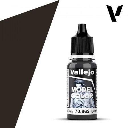 Vallejo Model Color Black Grey 18ml (70.862)