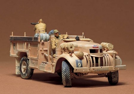 Tamiya 1/35 British L.R.D.G. Command Car 30cwt Truck