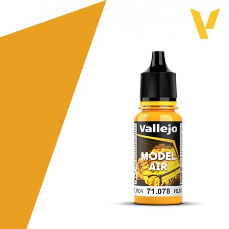 Vallejo Model Air Yellow RLM04 18ml (71.078)