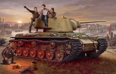 Trumpeter 1/35 Russia KV-1 Model 1942 Lightweight Cast Tank