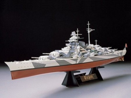 Tamiya 1/350 German Battleship Tirpitz