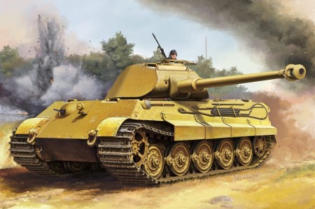 Trumpeter 1/16 Sd.Kfz.182 Tiger II (Porsche Early Production Vehicle Fgst.Nr.280009)