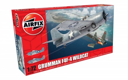 Airfix byggesett 1/72 Grumman F4F-4 Wildcat